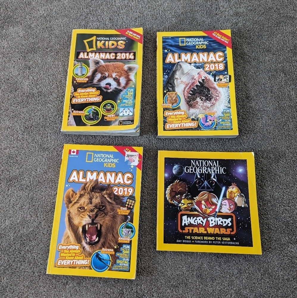 Set of 5 Books for Age 10+ National Geographic Kids